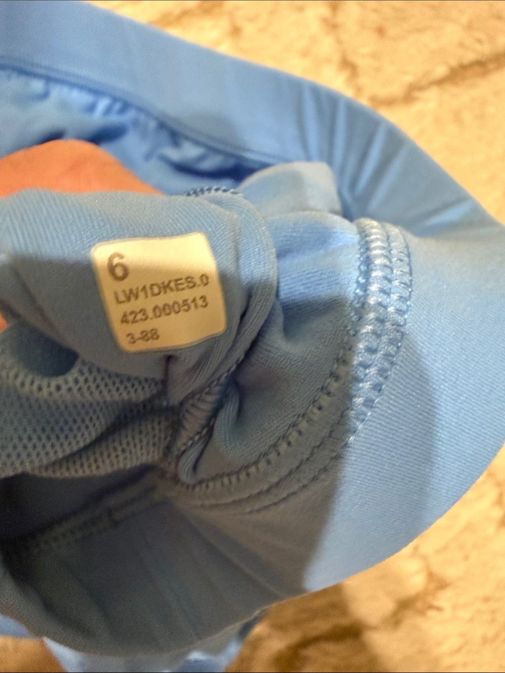 lululemon athletica Blue Scoop-Neck Crop Tank - Picture 3 of 3